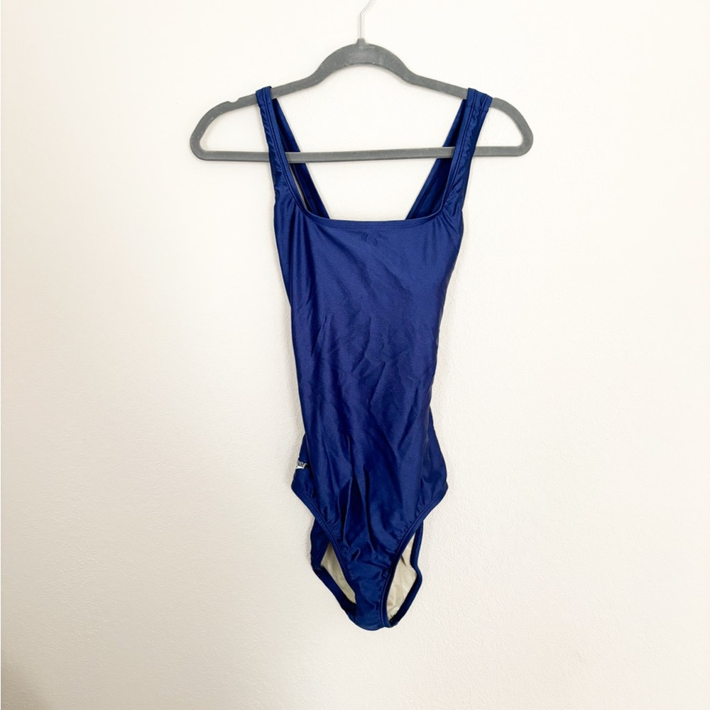 Speedo Blue One-Piece Swimsuit
